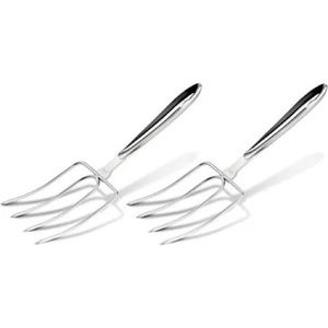 Stainless Steel 2 Piece Turkey Fork Set